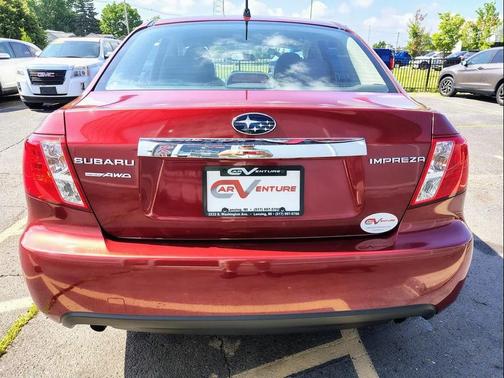 Red 2011 Subaru Impreza 2.5 i