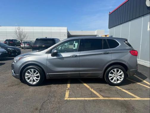 Satin Steel Metallic 2020 Buick Envision AWD Preferred