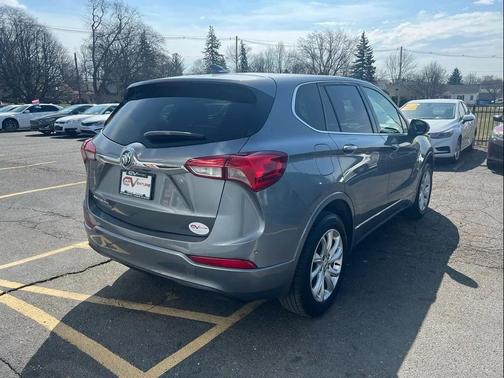 Satin Steel Metallic 2020 Buick Envision AWD Preferred