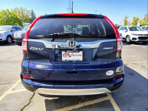 Blue 2015 Honda CR-V Touring