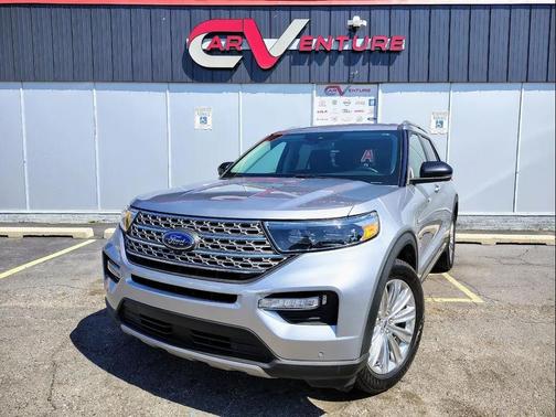 Iconic Silver Metallic 2021 Ford Explorer Limited