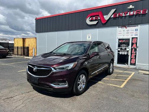 Red 2018 Buick Enclave Essence