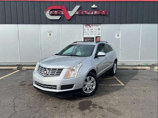 Silver 2014 Cadillac SRX Base