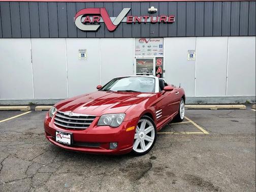 Blaze Red Crystal Pearlcoat/Black Cloth Top 2005 Chrysler Crossfire Base