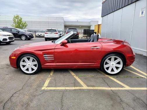 Blaze Red Crystal Pearlcoat/Black Cloth Top 2005 Chrysler Crossfire Base