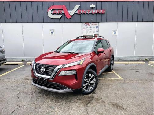Scarlet Ember Tintcoat 2021 Nissan Rogue SV