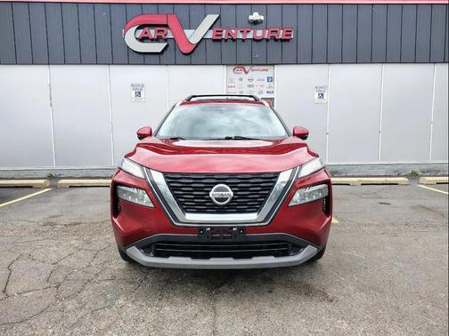 Scarlet Ember Tintcoat 2021 Nissan Rogue SV