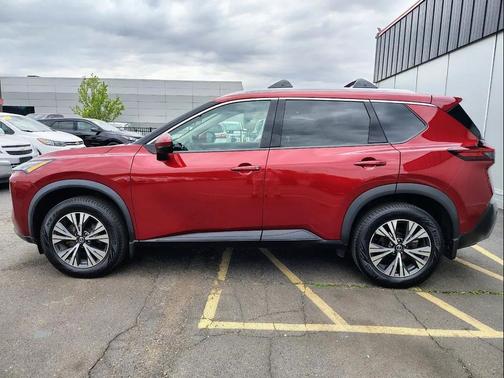Scarlet Ember Tintcoat 2021 Nissan Rogue SV