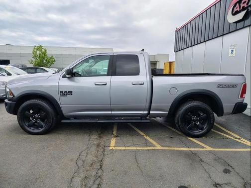 Billet Silver Metallic Clearcoat 2019 RAM 1500 Classic Warlock Quad Cab 4x4 6'4' Box