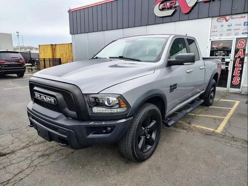 Billet Silver Metallic Clearcoat 2019 RAM 1500 Classic Warlock Quad Cab 4x4 6'4' Box