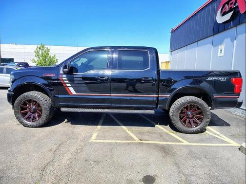 Gray 2018 Ford F-150 Lariat