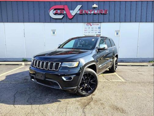 Diamond Black Crystal Pearlcoat 2018 Jeep Grand Cherokee Limited