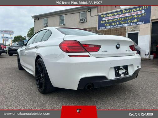 White 2015 BMW 640 i xDrive