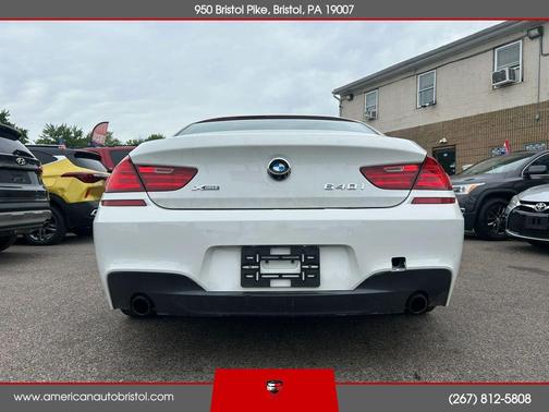 White 2015 BMW 640 i xDrive