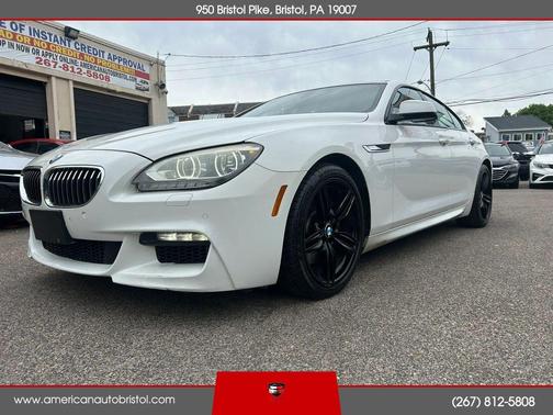 White 2015 BMW 640 i xDrive
