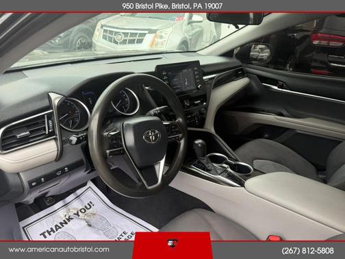 Black 2022 Toyota Camry LE