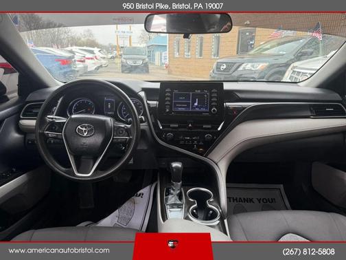 Black 2022 Toyota Camry LE