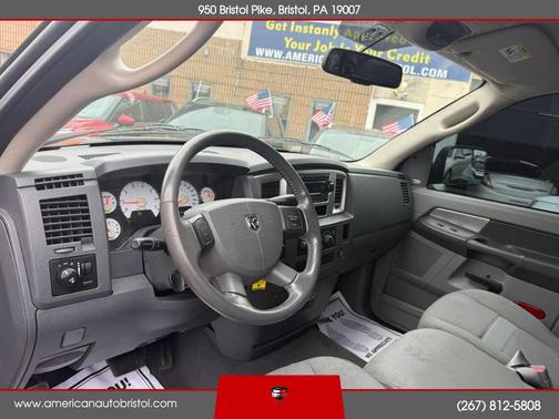 Orange 2008 Dodge Ram 1500 SLT Quad Cab