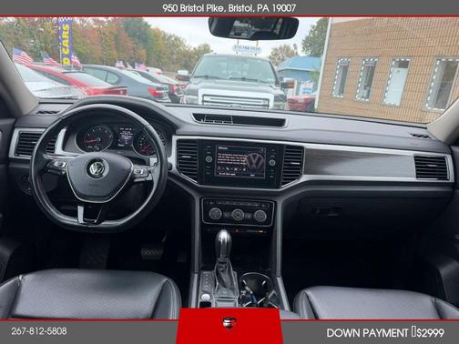 White 2018 Volkswagen Atlas 2.0T SEL
