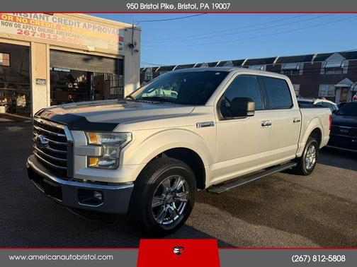 Silver 2016 Ford F-150 XLT