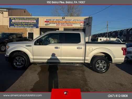 Silver 2016 Ford F-150 XLT