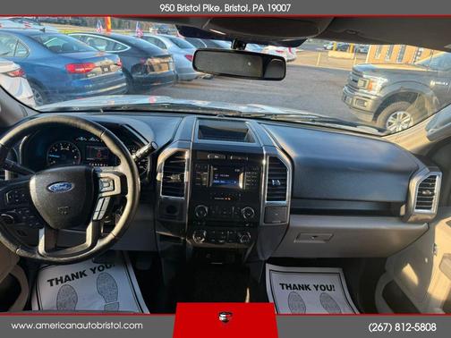 Silver 2016 Ford F-150 XLT