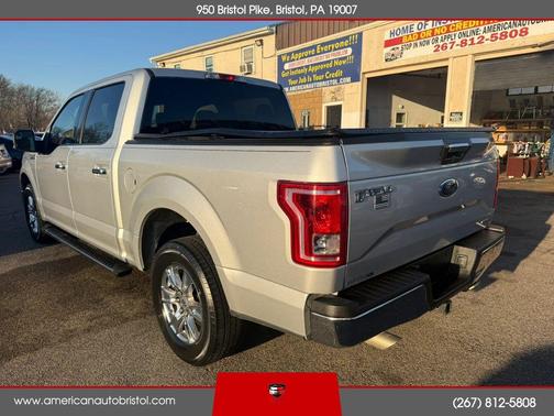 Silver 2016 Ford F-150 XLT