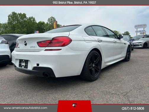 White 2015 BMW 640 i xDrive