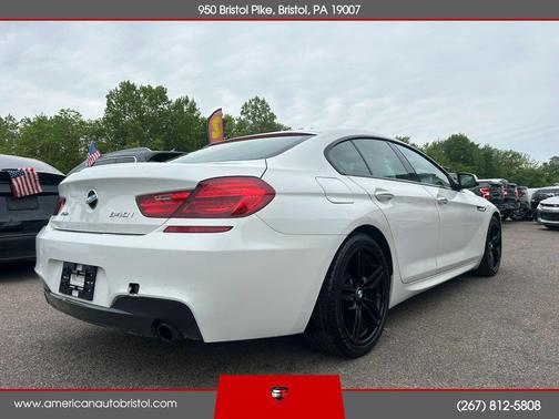 White 2015 BMW 640 i xDrive