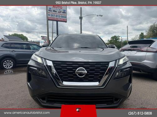 Gray 2021 Nissan Rogue S
