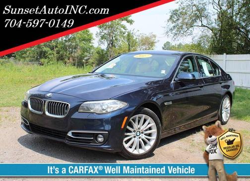 Imperial Blue Metallic 2016 BMW 528 528i 4dr Sedan