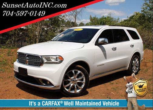 White Knuckle Clearcoat 2017 Dodge Durango Citadel