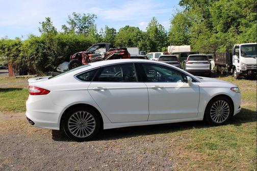 Oxford White 2014 Ford Fusion Titanium