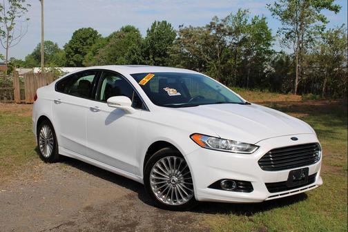 Oxford White 2014 Ford Fusion Titanium