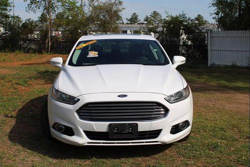 Oxford White 2014 Ford Fusion Titanium
