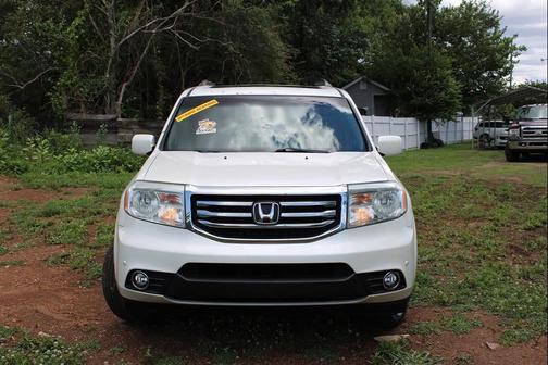 White Diamond Pearl 2012 Honda Pilot Touring
