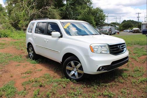 White Diamond Pearl 2012 Honda Pilot Touring