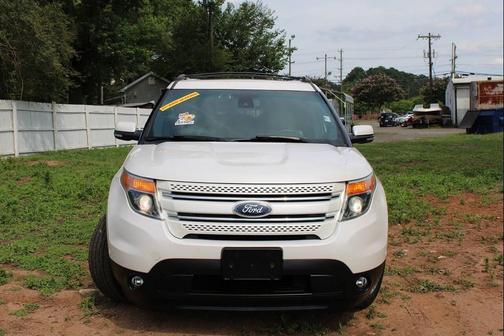 White Platinum Metallic Tri-Coat 2013 Ford Explorer Limited