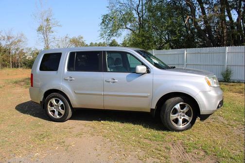 Alabaster Silver Metallic 2012 Honda Pilot EX-L