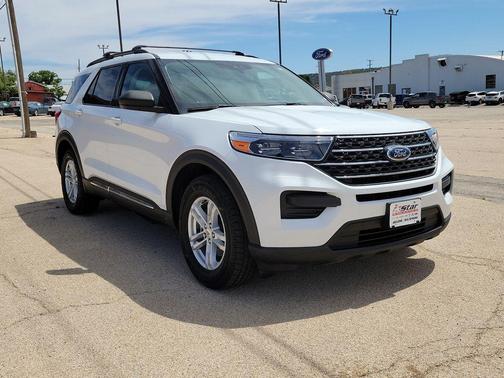 Oxford White 2020 Ford Explorer XLT