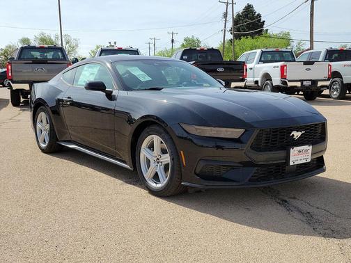 Shadow Black 2026 Ford Mustang EcoBoost