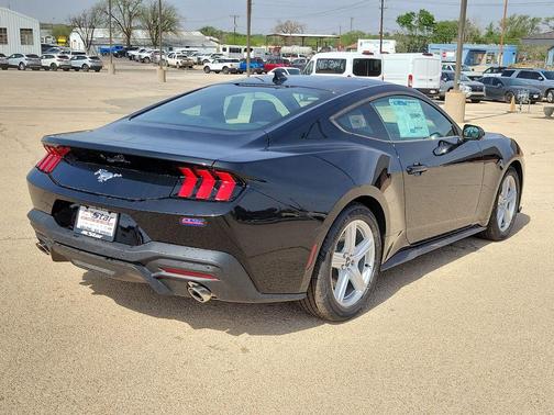 Shadow Black 2026 Ford Mustang EcoBoost