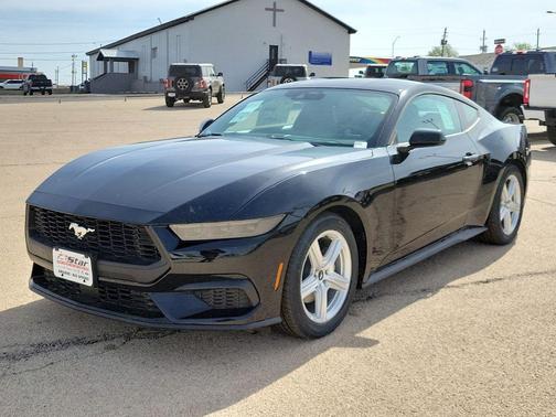 Shadow Black 2026 Ford Mustang EcoBoost