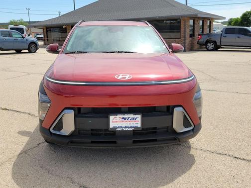Ultimate Red Metallic 2025 Hyundai KONA SEL