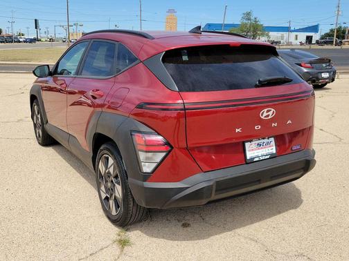 Ultimate Red Metallic 2025 Hyundai KONA SEL