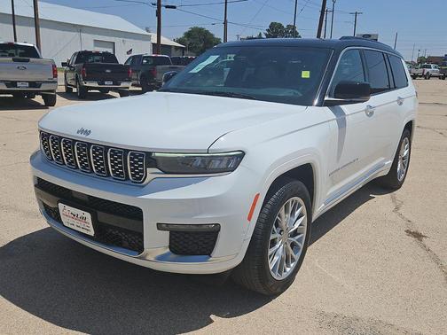 Bright White Clearcoat 2025 Jeep Grand Cherokee L Summit