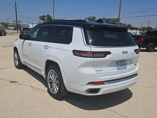 Bright White Clearcoat 2025 Jeep Grand Cherokee L Summit