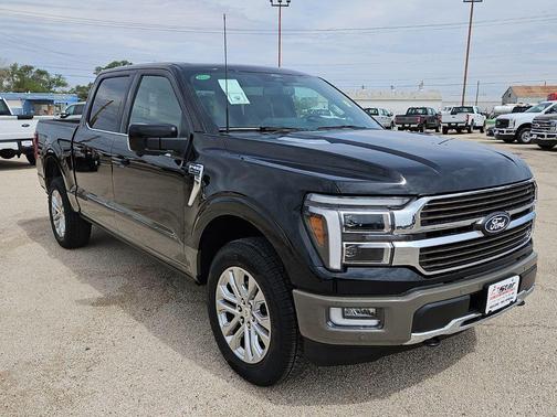 Agate Black Metallic 2026 Ford F-150 King Ranch Truck