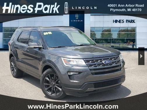 Magnetic 2018 Ford Explorer XLT
