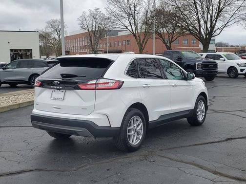Oxford White 2023 Ford Edge SEL